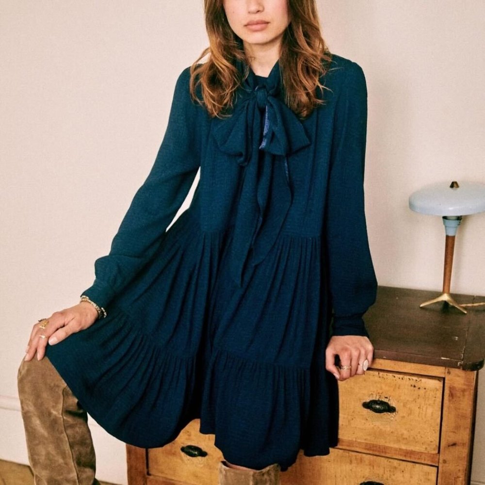 sezane selena dress